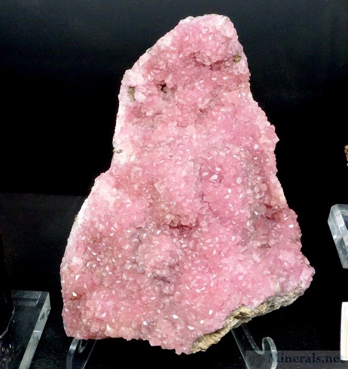 Pink Cobaltian Calcite from Agoudal, Bou Azzer, Morocco, Unique Minerals