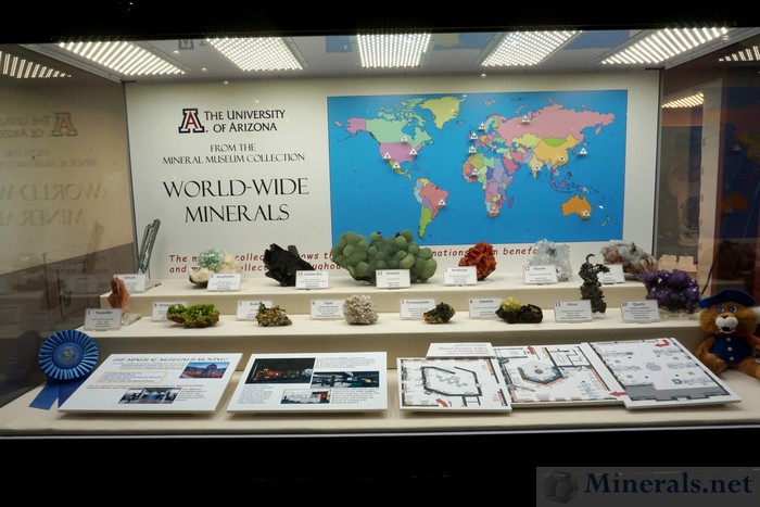 From the Mineral Museum Collection: World-Wide Minerals - The University of Arizona Mineral Collection
