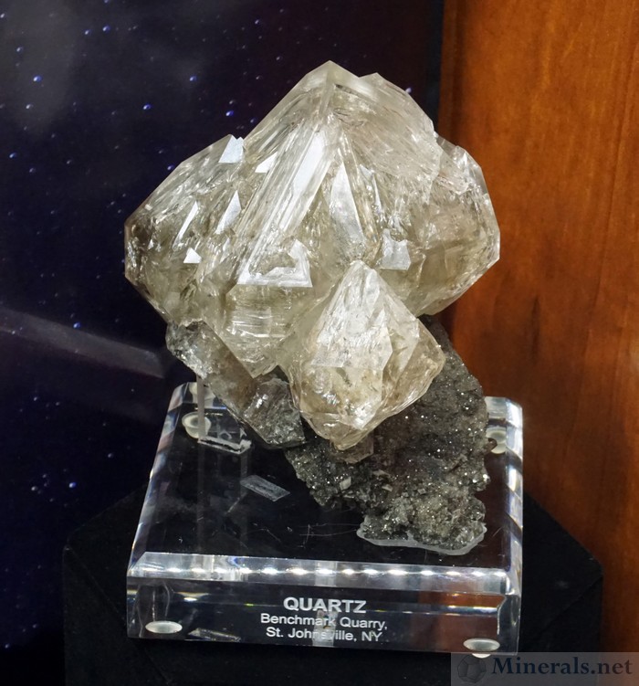 Large Herkimer Diamond Quartz Crystals from the Benchmark Quarry, St. Johnsville, NY