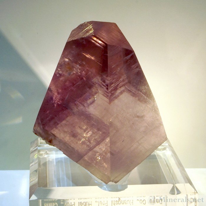 Purple Calcite Crystal from the Fengkiashan Mine, Daye, Hubei Province, China, Green Mountain Minerals