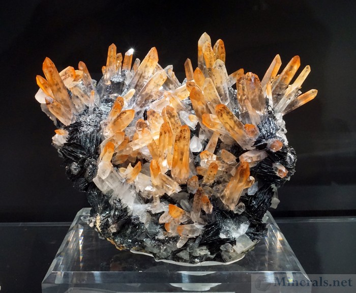 Quartz with Hematite from the Jinlong Iron Mine, Longchuan, Guangdong Province, China, Green Mountain Minerals