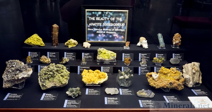 The beauty of the Apatite Supergroup: New Mexico Bureau of Geology Mineral Museum