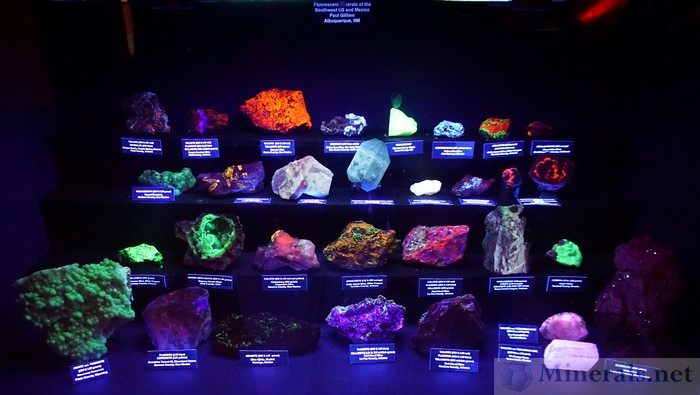 Fluorescent Minerals of the Southwest US & Mexico, Paul Gilliam, Albuquerque, NM