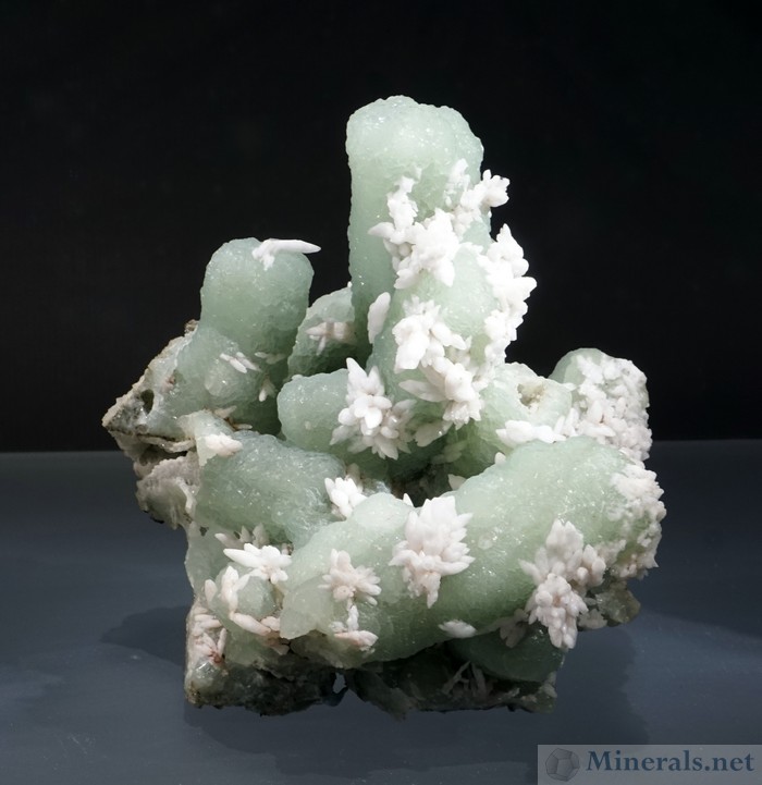 Prehnite with Thomsonite from Paterson, New Jersey