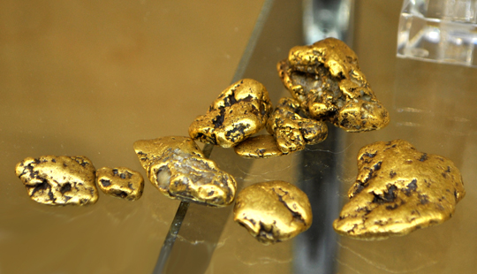 Gold Nuggests from Alaska