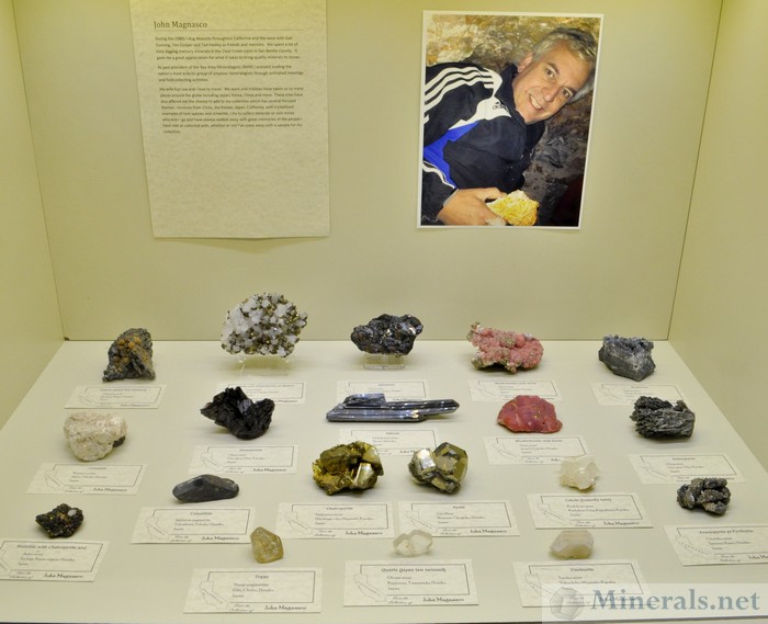 John Magnasco Minerals from Japan Springfield Show