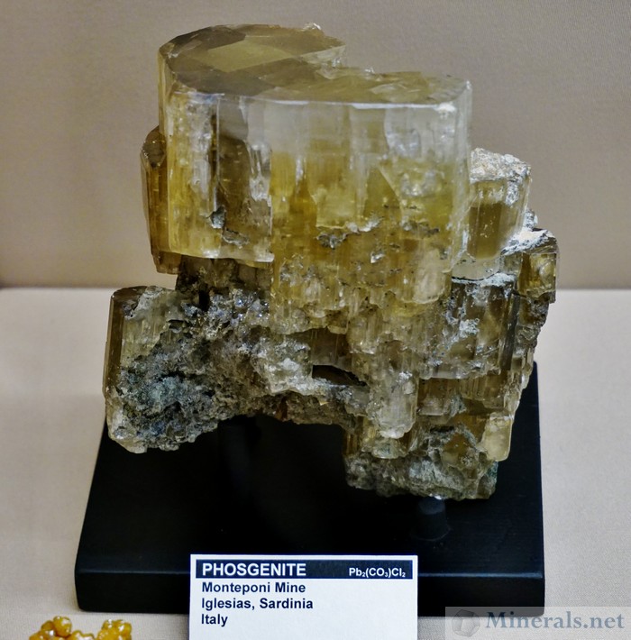 Phosgenite Crystal, Monteponi Mine, Iglesias, Sardinia, Italy