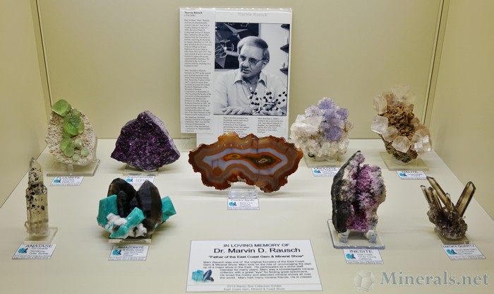 In Loving Memory of Dr. Marvin D. Rausch, Father of the East Coast Gem & Mineral Show