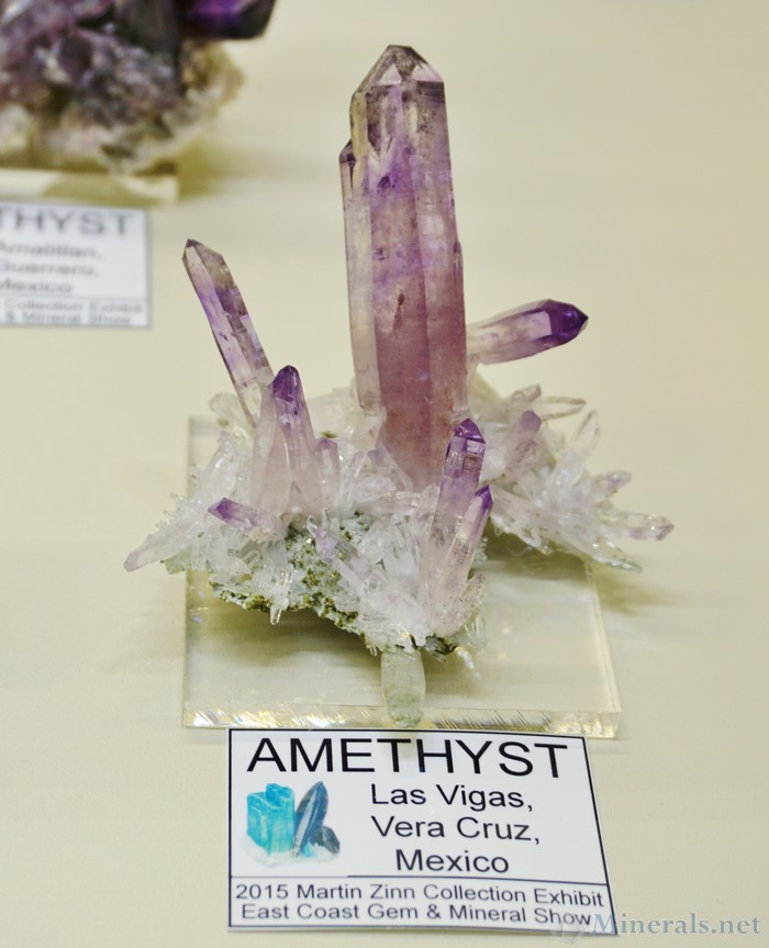 Amethyst Crystals from Las Vigas, Veracruz, Mexico