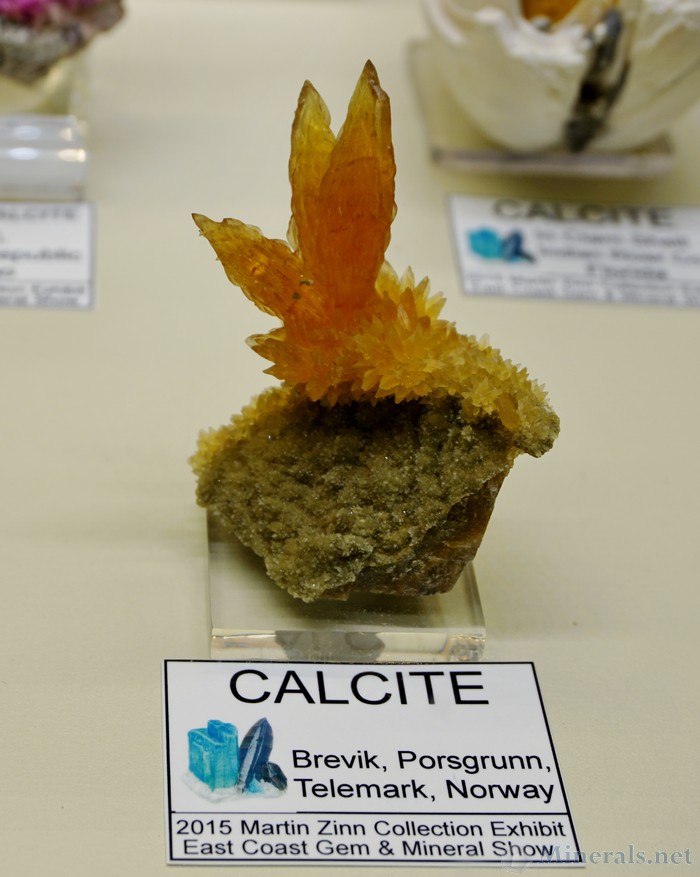 Calcite from Brevik, Porsgrunn, Telemark, Norway