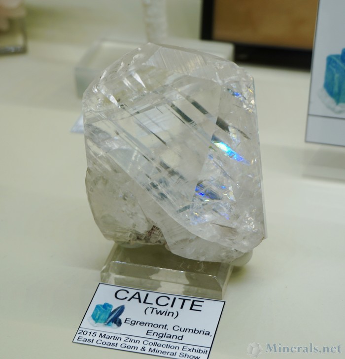 Calcite Twin from Egremont, Cumbria, England