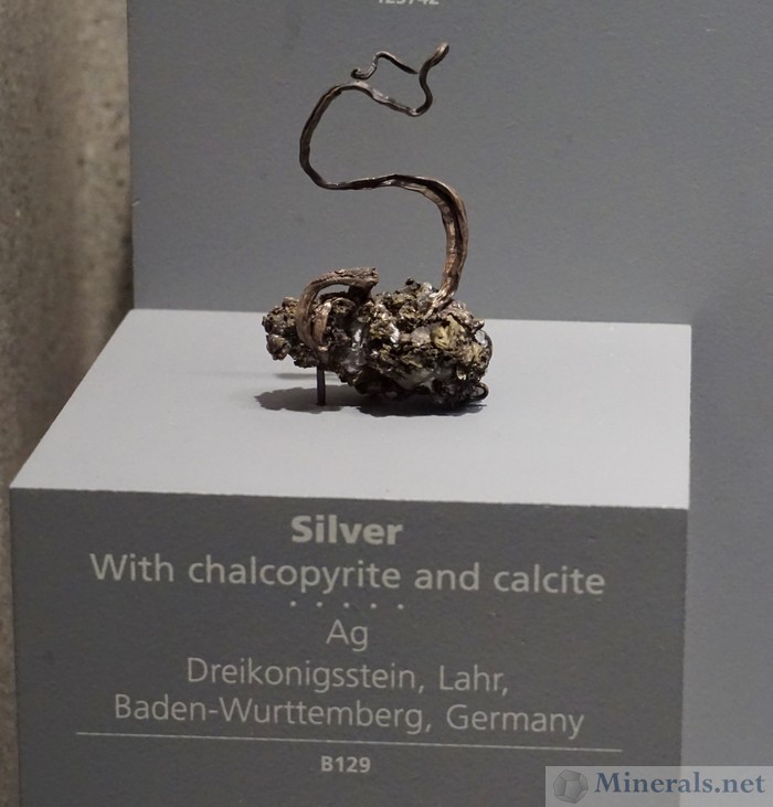 Silver S Wire from Dreikonigsstein, Lahr, Baden-Wurttenberg, Germany