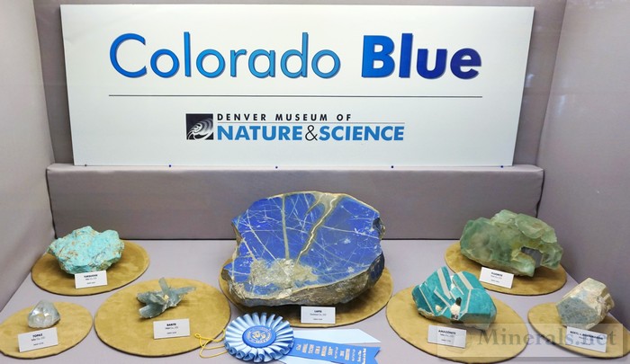 Colorado Blue Minerals from Colorado