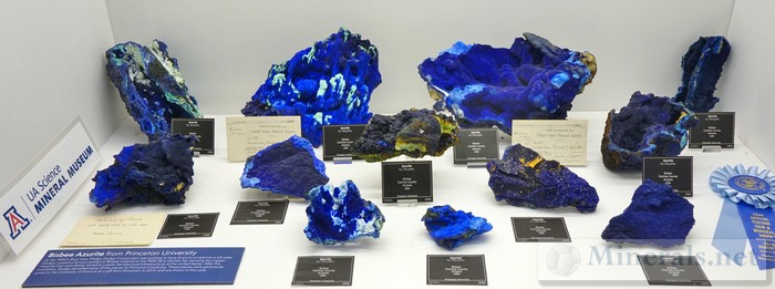 Bisbee Azurite from Princeton University University of Arizona Mineral Museum
