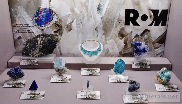 Worldwide Blue Minerals Royal Ontario Museum