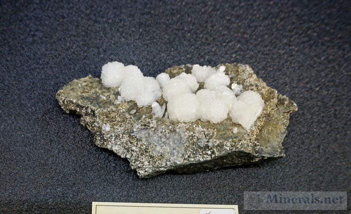 Stellerite from the Dyer Quarry, Gickerville, Birdsboro, Pennsylvania