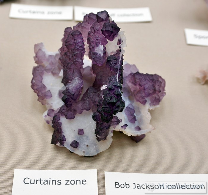 New Find of Purple Fluorite from Tombstone, Arizona Bob Jackson Collection