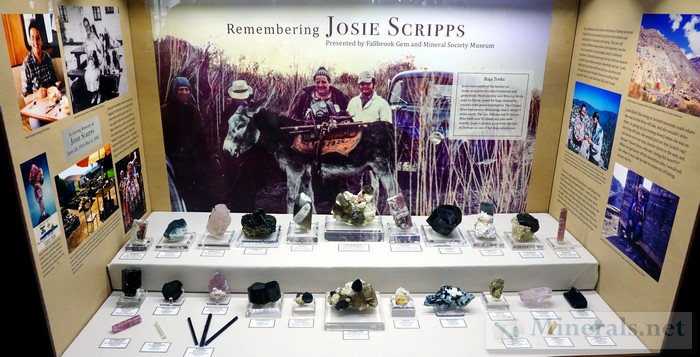 Remembering Josie Scripps Fallbrook Gem & Mineral Society Museum