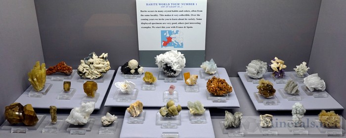 Barite from France & Spain