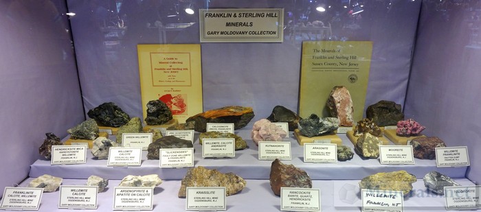 NY/NJ Edison Mineral Show Minerals from Franklin NJ Gary Maldovany