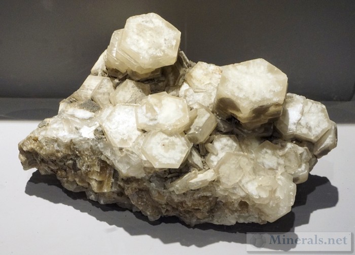 Poker-Chip Style Calcite from Anthony's Nose, Cortlandt, Westchester Co., NY