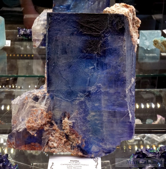 Giant Halite Crystal, Almost a Square Foot, from the PCA Mine, Carlsbad Potash District, NM