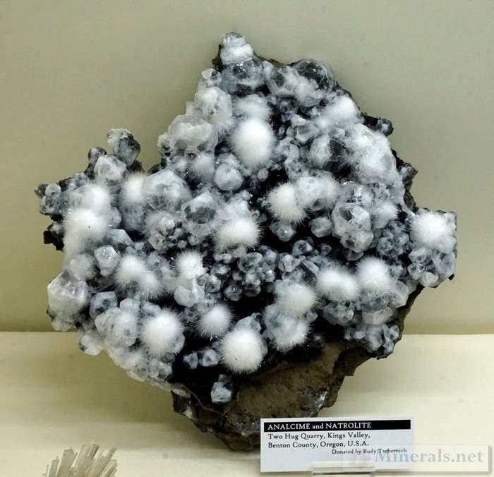 Analcime and Natrolite from the Two Hug Quarry, Kings Valley, OR