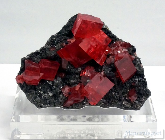 Rhodochrosite from the Millenium Pocket, Sweet Home Mine, Alma, CO