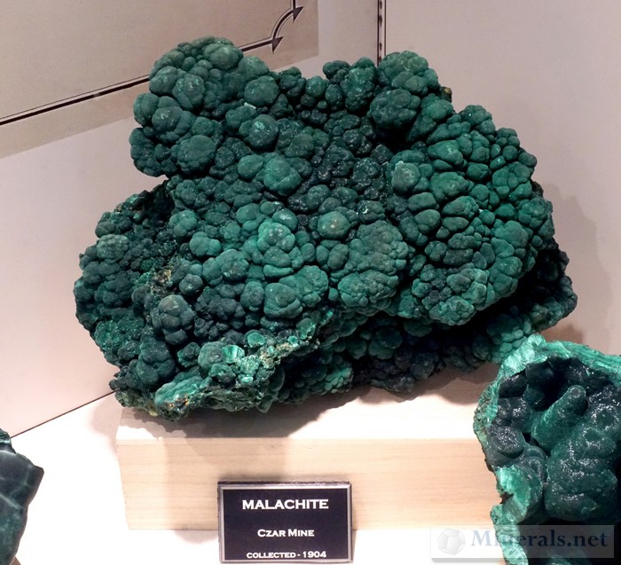 Malachite from the Czar Mine, Bisbee, AZ