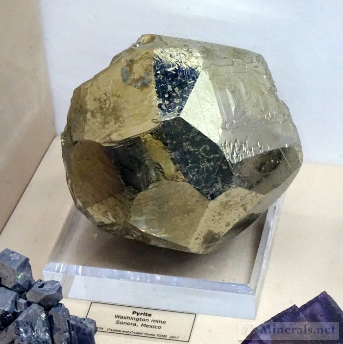 Pyrite%} from the Washington Mine, Sonora, Mexico