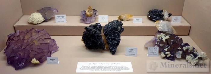 Midwest Calcites, Fluorites, and Sphalerite Raymond M. Thompson