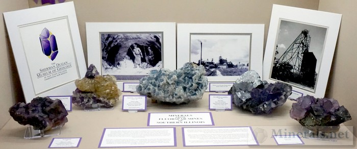 Minerals from the Fluorspar Mines of Southern Illinois Sherman Dugan Museum of Geology, San Juan College