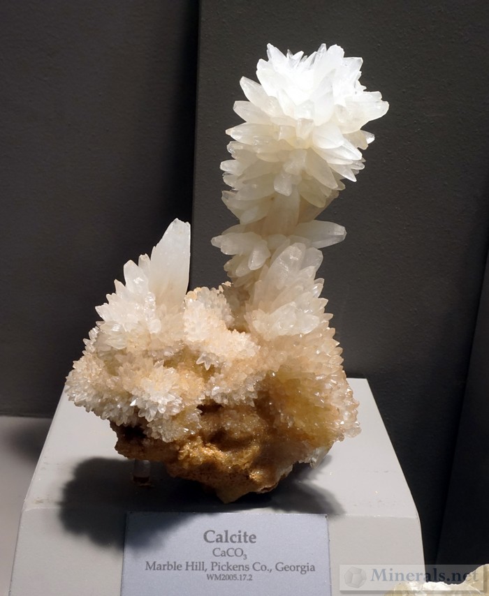 Calcite Interesting Formation from Marble Hill, Pickens Co., GA
