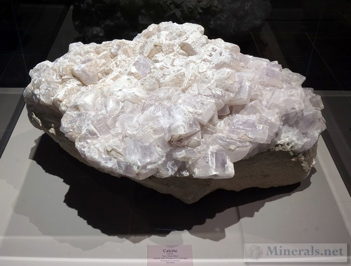 Calcite Crystals from the New York Mine, Marble Hill, Pickens Co., GA