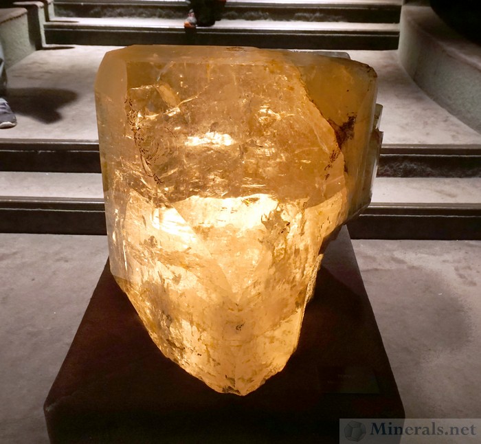 Giant Topaz Crystal from Minas Gerais, Brazil