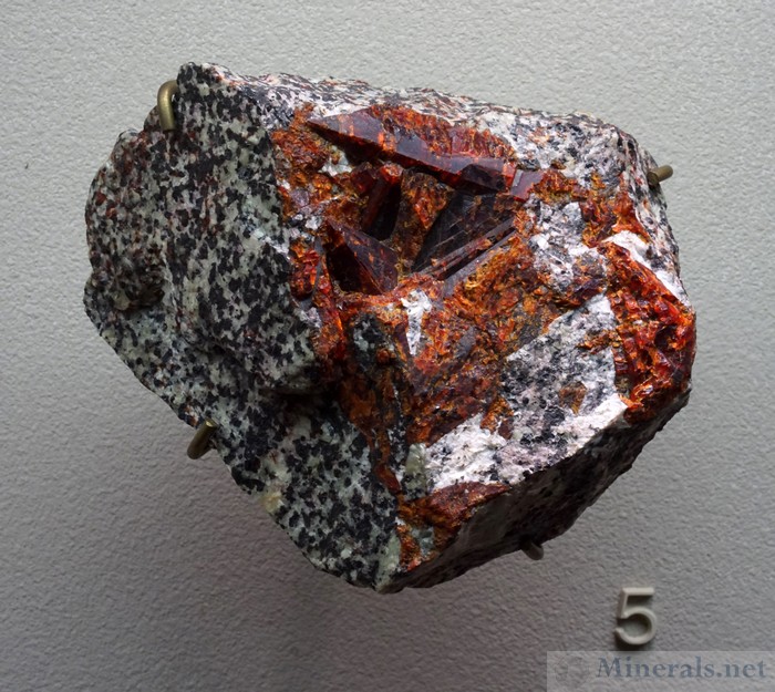 Zincite Crystals from Franklin, NJ