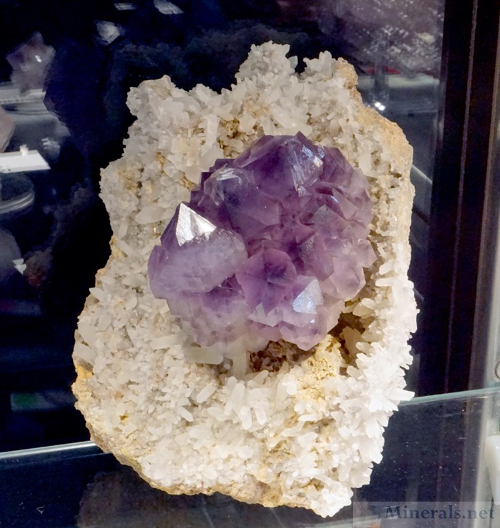 Amethyst from a New Mine Called the Reel Mine, Iron Station, NC