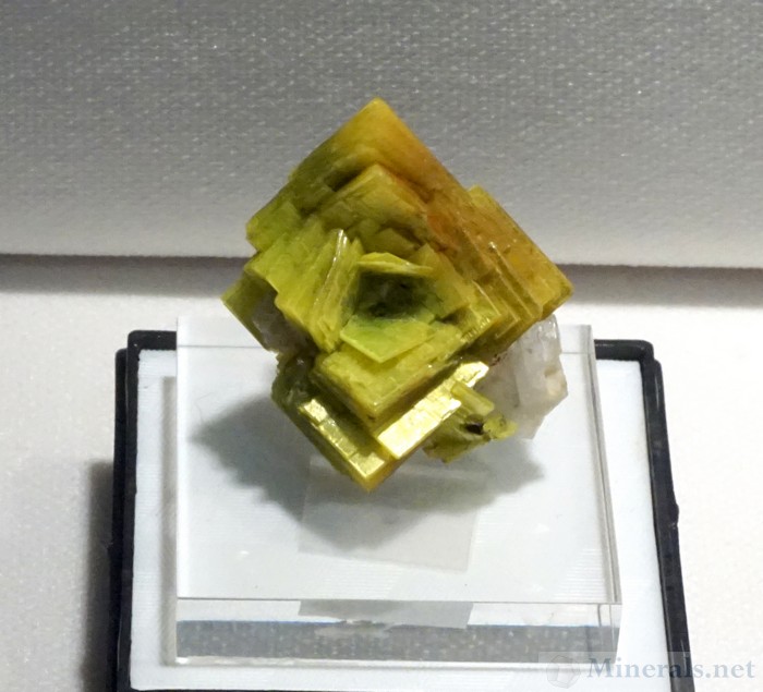 Meta-Autunite from Lavra Sao Paulo Mine, near Malachita, Minas Gerais, Brazil