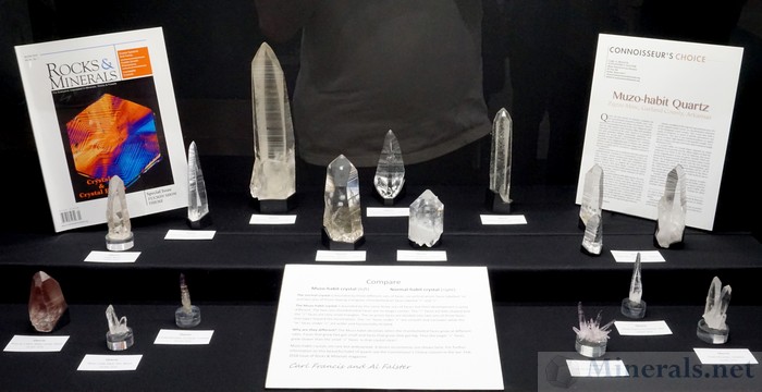 Excellent Quartz Crystals, from the Lidstrom Entry Cases, Avant Mining
