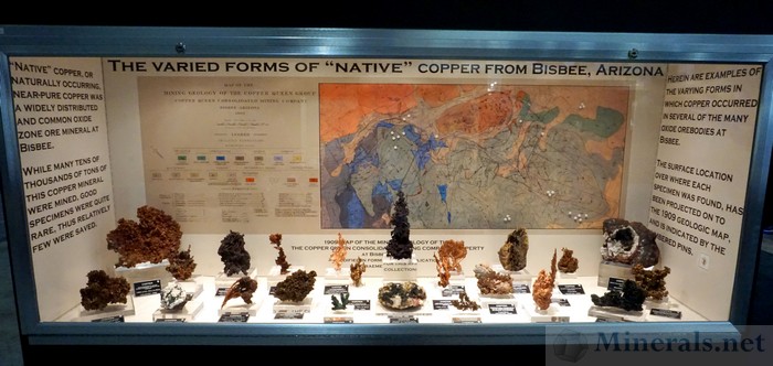 The Varied Forms of Native Copper from Bisbee, Arizona