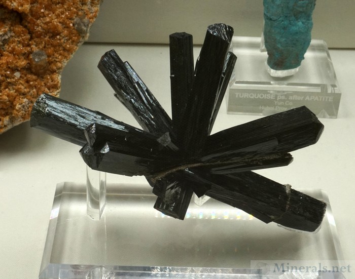 >Ilvaite Crystal Spray from the Huanggang Mines, Inner Mongolia, China, Robert Lavinsky Collection