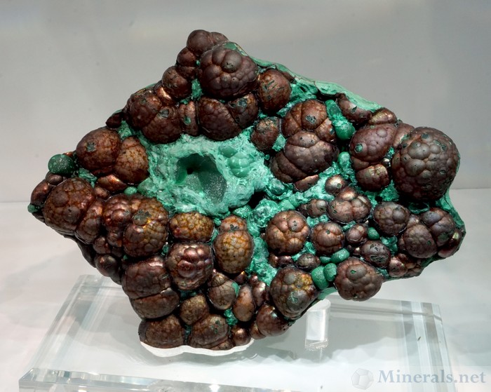 Goethite and Malachite from Northern Laos, The Arkenstone (Rob Lavinsky)