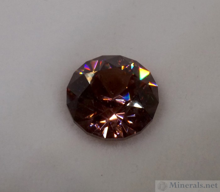 Highly Lustrous Champagne-Colored Zircon Gem from a new find in Tanzania, Kosnar Gem Co.