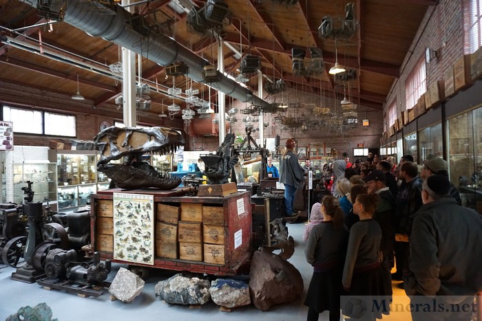 The Sterling Hill Mining Museum Exhibit Hall