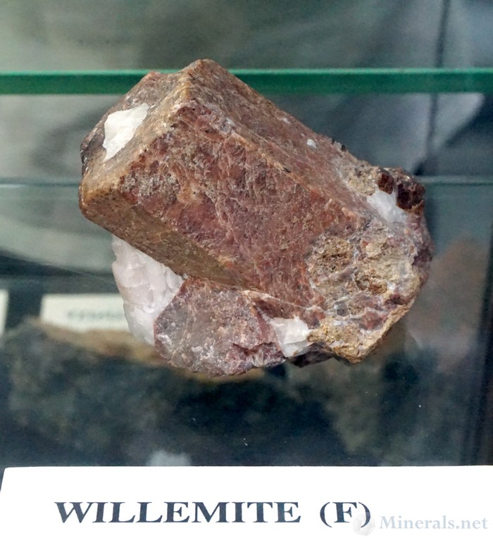 Blocky Willemite Crystals from the Franklin Mine