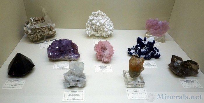 Second Case of Quartz Crystal Color Diversity and Habits