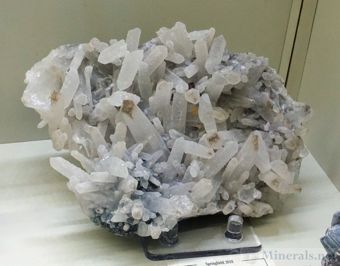 Frosty Quartz Crystals from the El Mochito Mine, Santa Barbara Dept., Honduras