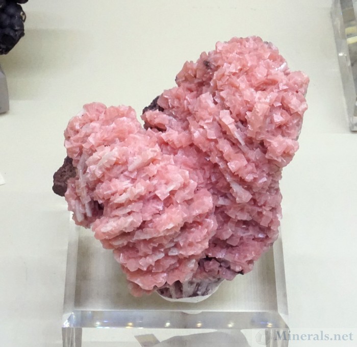 Pink Rhodochrosite from the Montreal Mine, Gogebic Range, Wisconsin