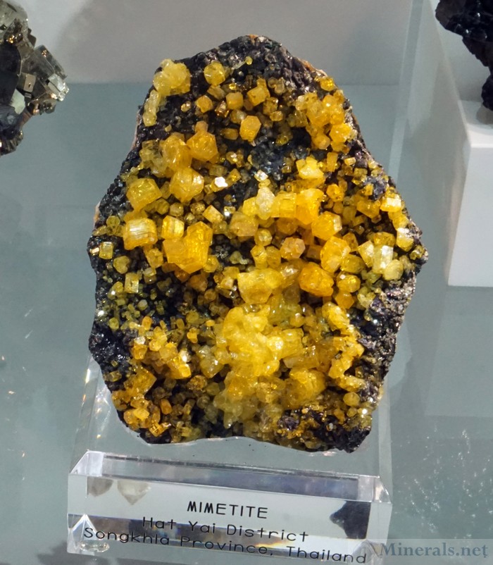 Mimetite from Hat Yai, Songkhla Province, Thailand, Green Mountain Minerals