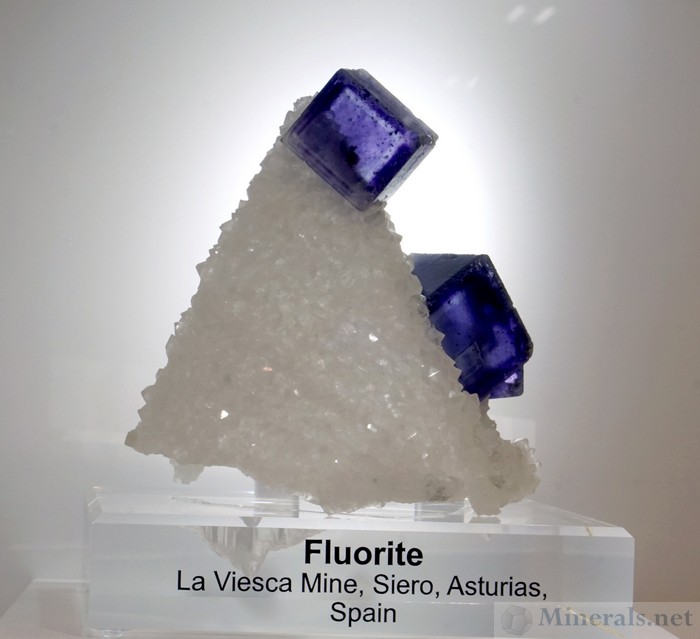 Fluorite from the Viesa Quarry, Seiero, Asturias, Spain, Green Mountain Minerals